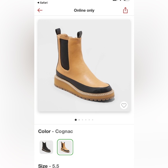 Shoes - Target two tone boots